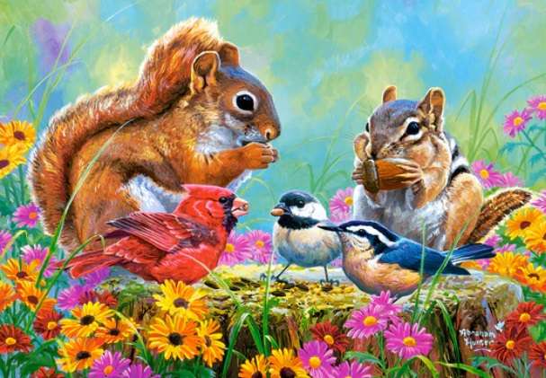 Snack Time (500 Piece Puzzle)