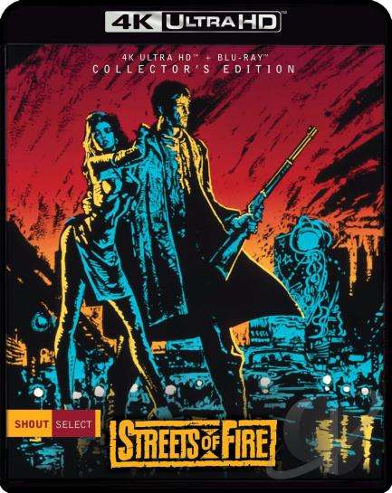 Streets of Fire (Michael Pare, Diane Lane) (4K Ultra HD+Blu Ray) - Collectors Edition