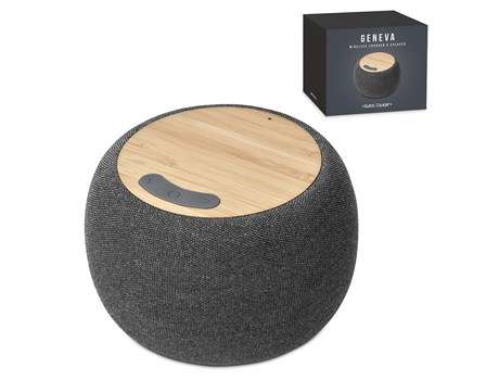 Swiss Cougar Geneva Wireless Charger and Speaker (SC-412)