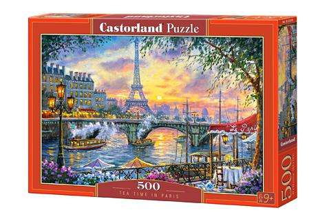 Tea Time In Paris (500 Piece Puzzle)