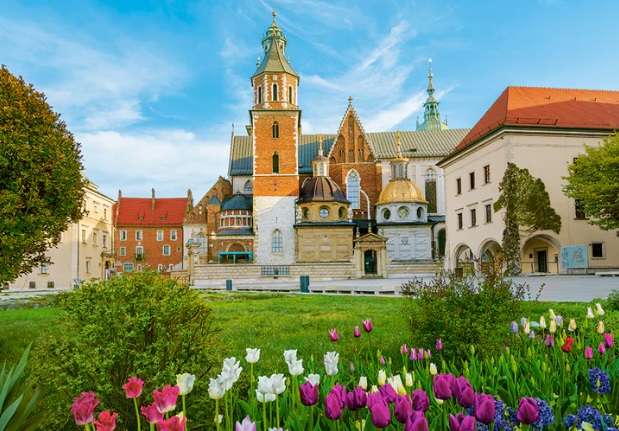 Wawel Castle in Krakow, Poland (500 Piece Puzzle)