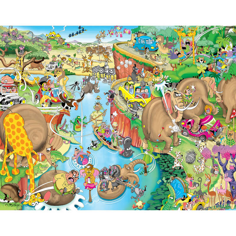 Wild Safari Laser Crafted Widget Puzzle (450 Piece) (RGS8506)