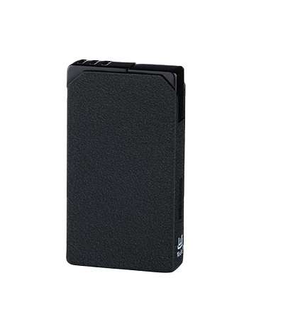 Winjet Cigar Lighter - Double Jet Flame Black Crackle Lighter with Punch (Ligh072)