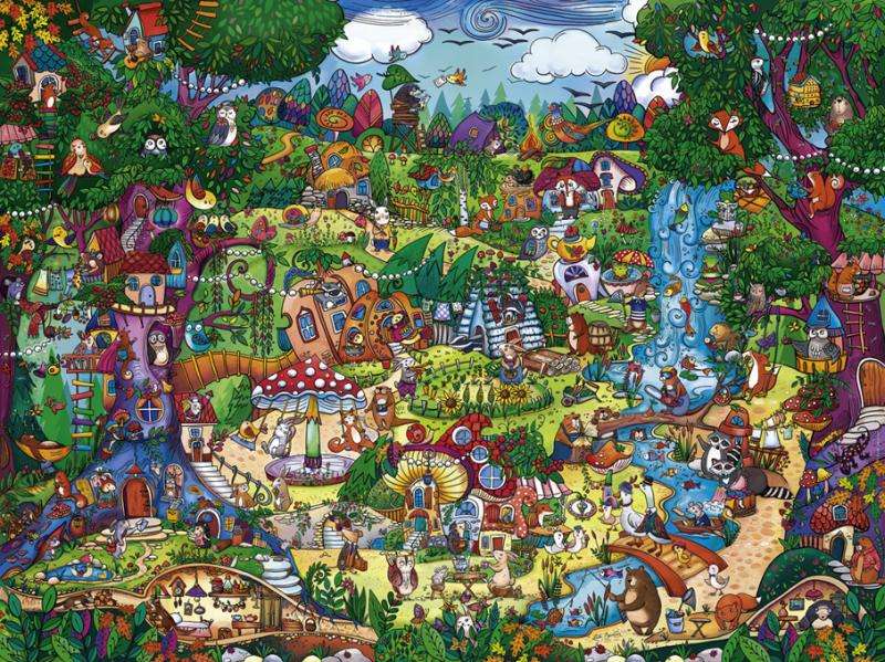 Wonderwoods (1500 Piece Puzzle)