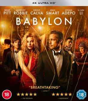 Babylon (Brad Pitt, Margot Robbie) (4K Ultra HD)