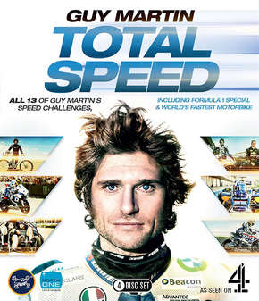 Guy Martin: Total Speed Boxset Series 1-3 and F1 Special (Blu Ray)