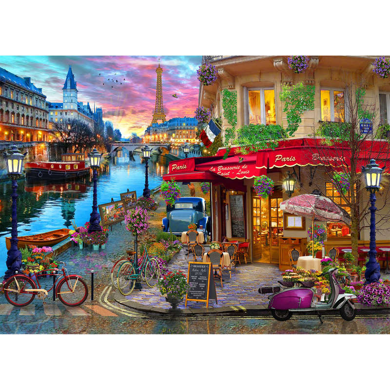 On the Seine (1500 Piece Puzzle)