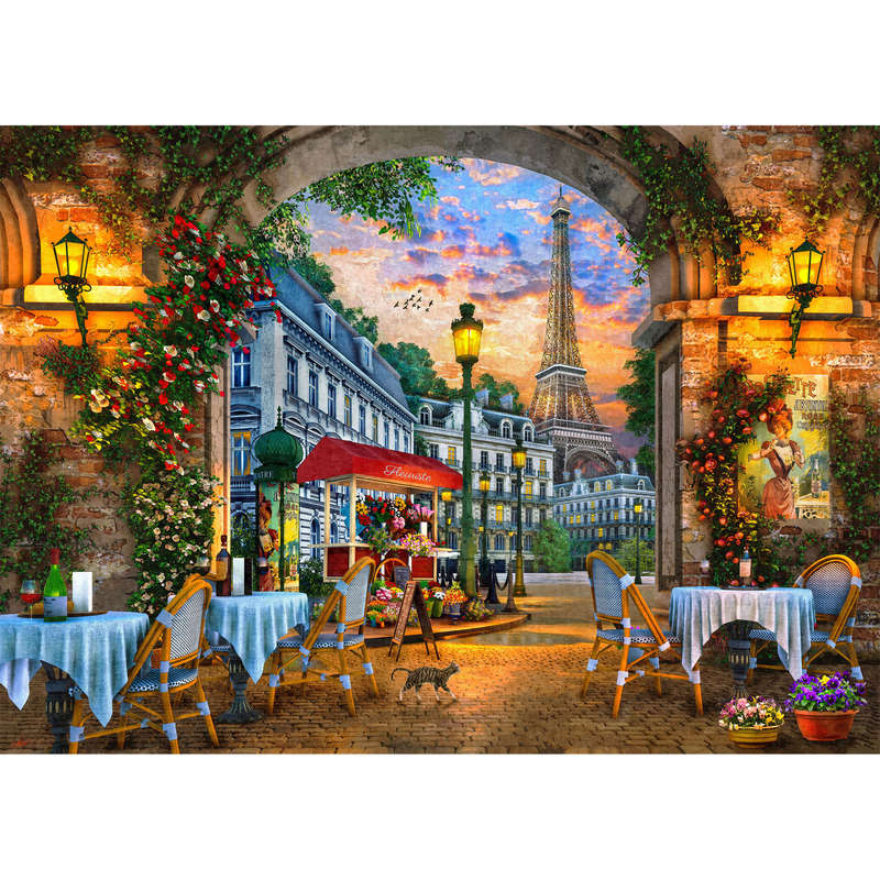 Paris Summer Evening (2000 Piece Puzzle)