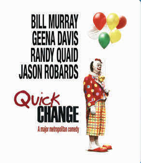 Quick Change (Bill Murray, Geena Davis) (Blu Ray)
