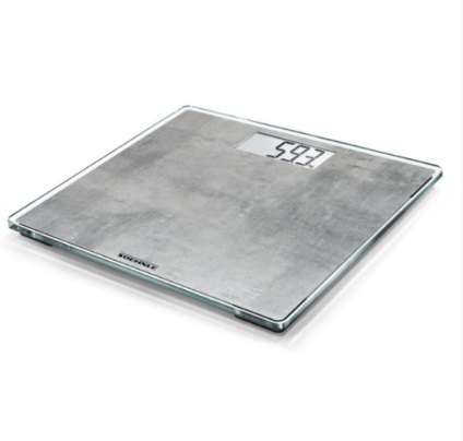 Soehnle Style Sense Comfort 300 Bathroom Scale 180kg - Concrete (63882)