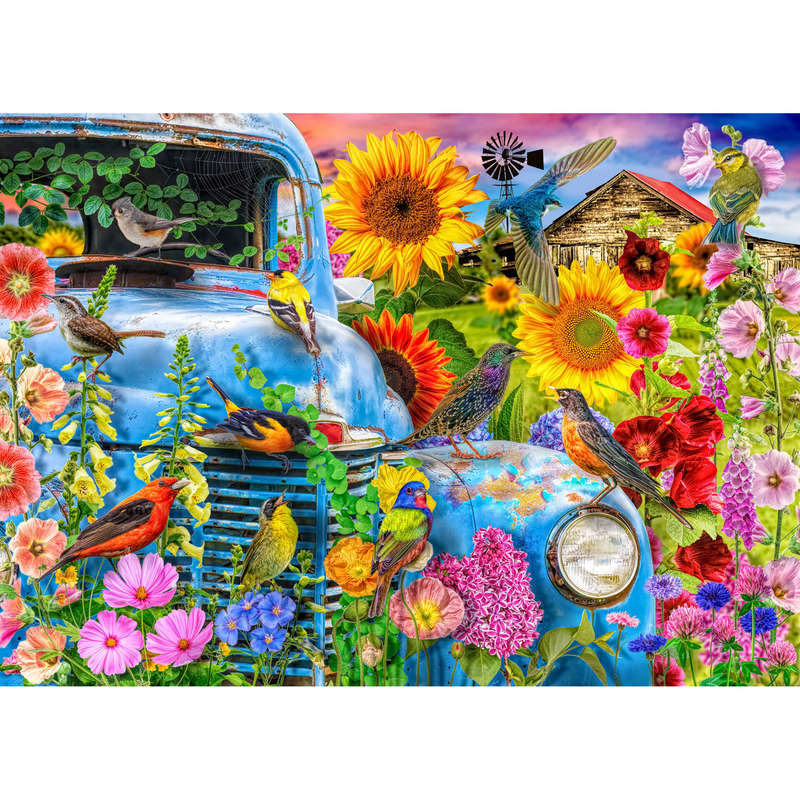 Song Birds on Earth (1000 Piece Puzzle)