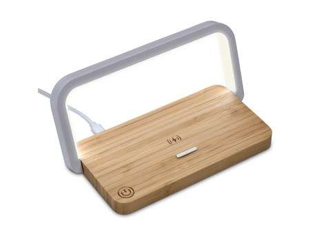 Okiyo Yoru Bamboo Multifunction Night Light and Wireless Charger (OK-411)