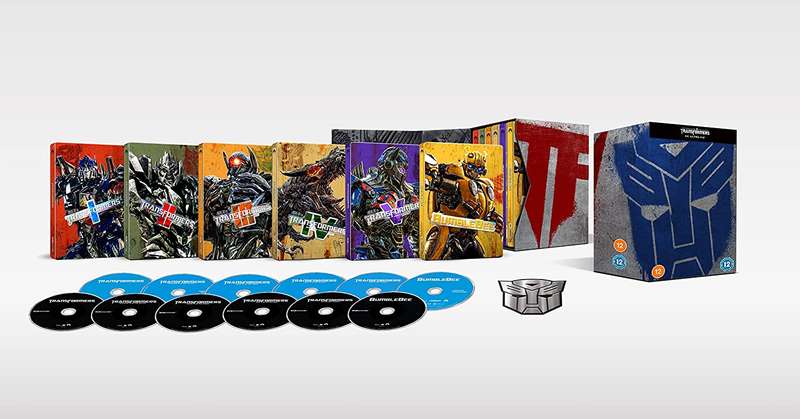 Transformers 6 Movie Steelbook Collection (4K Ultra HD+Blu Ray)