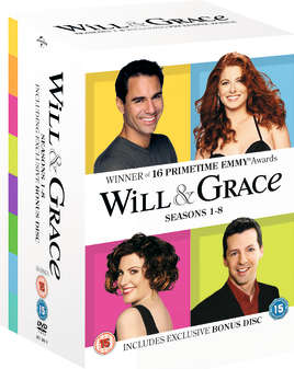 Will and Grace - Seasons 1-8 Complete Collection (DVD)