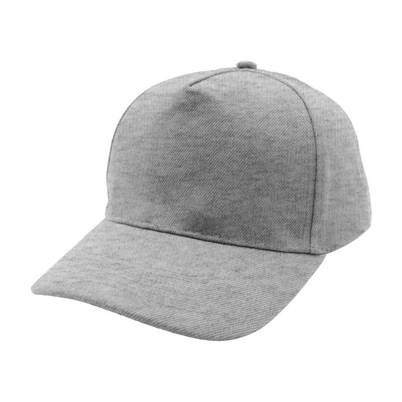 5 Panel Acrylic Cap - grey melange (V5038)