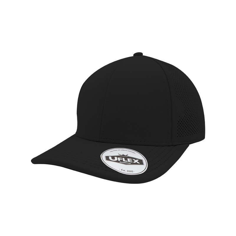 Uflex 6 Panel Sports Cap - black (U22001S)