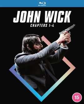 John Wick Quadrilogy (4 Films) (Blu Ray)