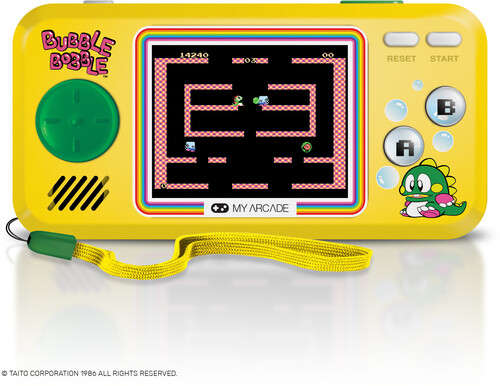 My Arcade Bubble Bobble Pocket Player Portable Handheld Game System (DGUNL-3248)