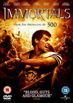 Immortals (Henry Cavill, Mickey Rourke, John Hurt) (DVD)