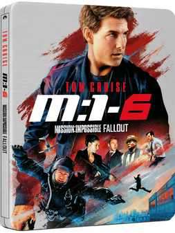 Mission Impossible 6: Fallout (Tom Cruise) (4K Ultra HD+Blu Ray Steelbook) - Limited Edition