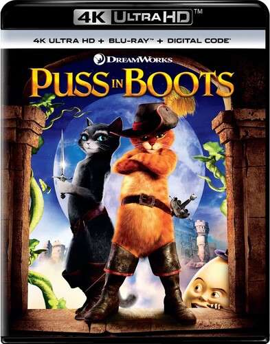 Puss in Boots (4K Ultra HD+Blu Ray)