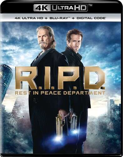 R.I.P.D. (Jeff Daniels, Ryan Reynolds, Kevin Bacon) (4K Ultra HD+Blu Ray)