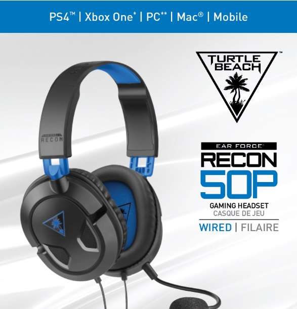 Turtle Beach PS4 Recon 50P Headset