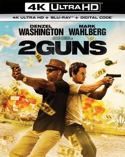 2 Guns (Mark Wahlberg, Denzel Washington) (4K Ultra HD+Blu Ray)