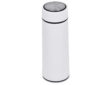 Altitude Tiesto Glass and Plastic Double-Wall Water Bottle (400ml) - white (AL-242)