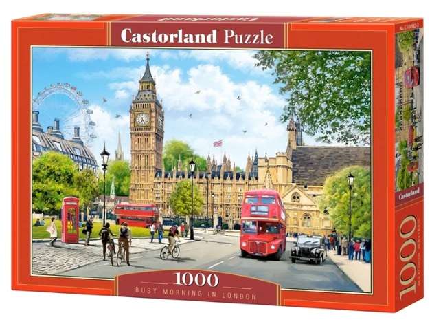 Busy Morning in London (1000 Piece Puzzle)