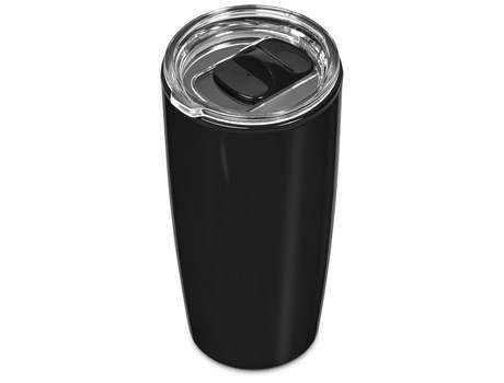 Daytona 2-In-1 Double-Wall Tumbler (600ml) - black (AL-246)