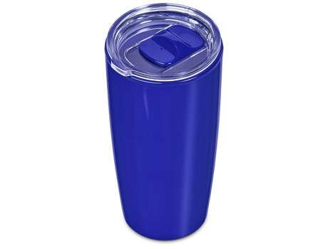 Daytona 2-In-1 Double-Wall Tumbler (600ml) - blue (AL-246)