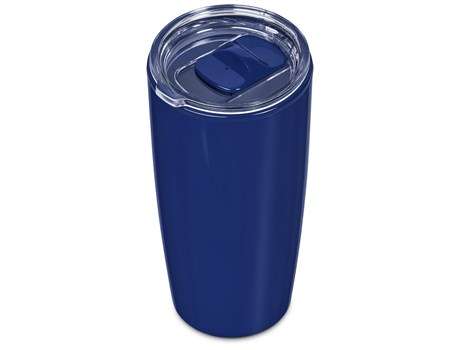 Daytona 2-In-1 Double-Wall Tumbler (600ml) - navy (AL-246)