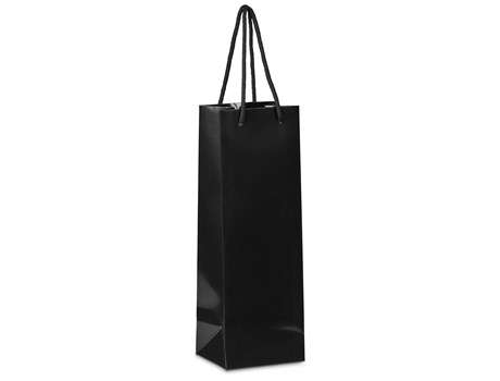 Altitude Majesty Wine Paper Gift Bag - black (AM-422)