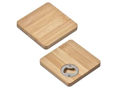 Drifter Bamboo Bottle Opener Coaster (AM-136)