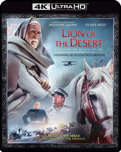 Lion of the Desert (Anthony Quinn, Oliver Reed) (4K Ultra HD)