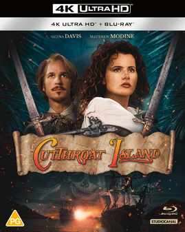 Cutthroat Island (Geena Davis, Matthew Modine) (4K Ultra HD+Blu Ray)