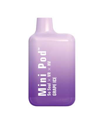 Mini Pod Disposable Vape - 1000 puff 50mg - Grape Ice (MPV01)