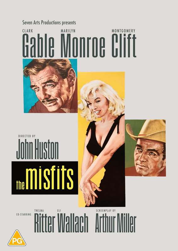 Misfits, The (Clark Gable, Marilyn Monroe) (DVD)