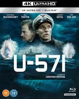 U-571 (Matthew McConaughey, Bill Paxton, Harvey Keitel) (4K Ultra HD+Blu Ray)