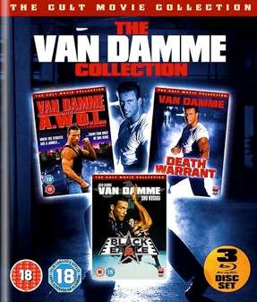Van Damme - AWOL/Death Warrant/Black Eagle (Blu Ray)