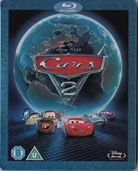 Cars 2 (Blu Ray Steelbook) - Limited Edition