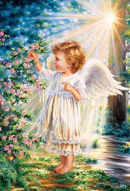 An Angels Touch (1000 Piece Puzzle)