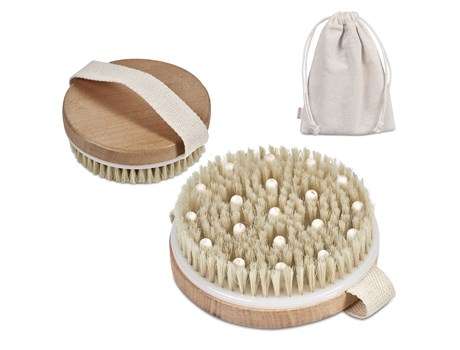 Eva And Elm Aura Bath Massage and Exfoliate Brush (EE-1116)