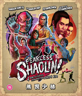 Fearless Shaolin: 4 Kung Fu Classics (Blu Ray)