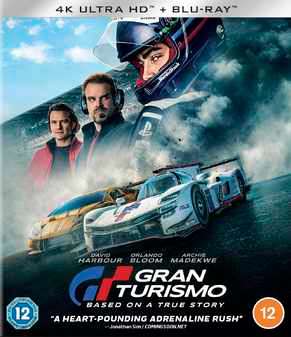 Gran Turismo (David Harbour, Orlando Bloom) (4K Ultra HD+Blu Ray)