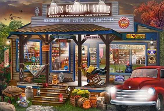 Jebs General Store (1000 Piece Puzzle)