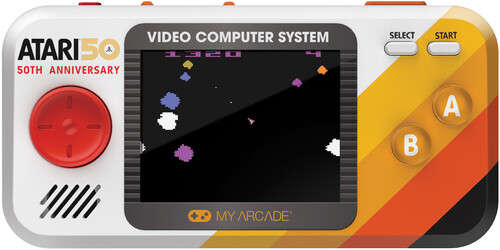 My Arcade Atari Pocket Player Pro Handheld Portable Gaming System 100 Games (DGUNL-7015)