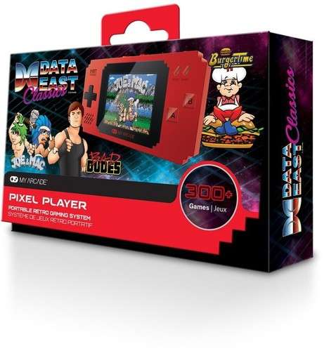 My Arcade Pixel Player Portable Handheld Game System - 300 Games (DGUNL-3202)