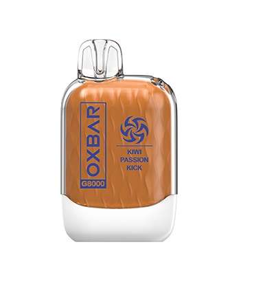 Oxbar Rechargeable Bar - G8000 puff 50mg - Kiwi Passion Kick (OXB04)